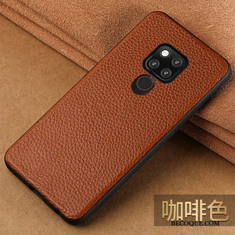 Huawei Mate 20 X Coque Marque De Tendance Luxe Personnalité Légères Étui