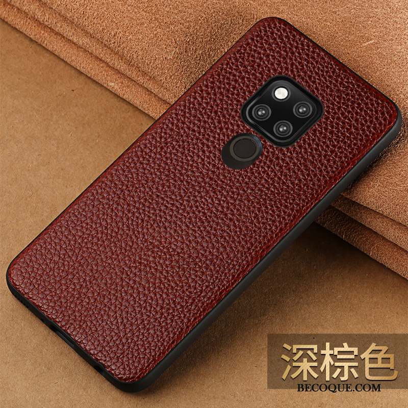 Huawei Mate 20 X Coque Marque De Tendance Luxe Personnalité Légères Étui