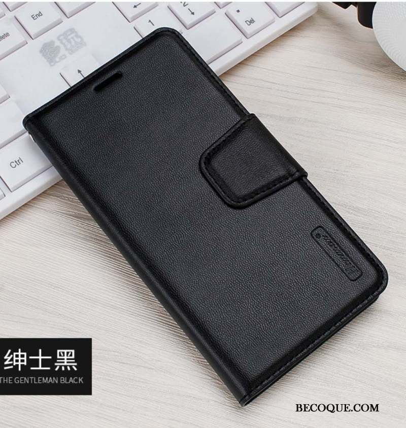 Huawei Mate 20 X Housse Étui En Cuir Ornements Suspendus Incassable Protection Coque De Téléphone