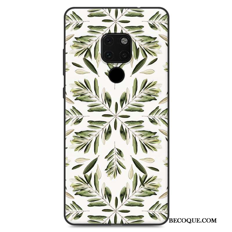 Huawei Mate 20 X Peinture Protection Incassable Rose Coque De Téléphone Étui