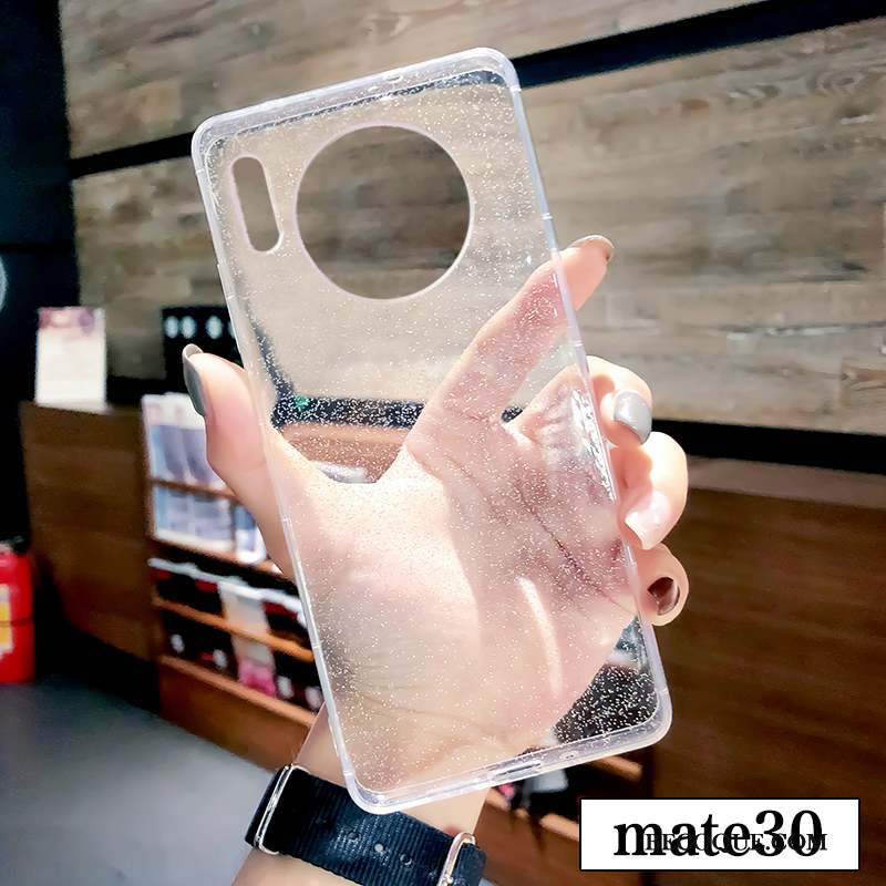 Huawei Mate 30 Coque Créatif Tout Compris Silicone Incassable Marque De Tendance Transparent