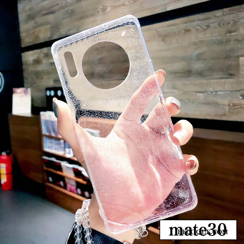 Huawei Mate 30 Coque Créatif Tout Compris Silicone Incassable Marque De Tendance Transparent