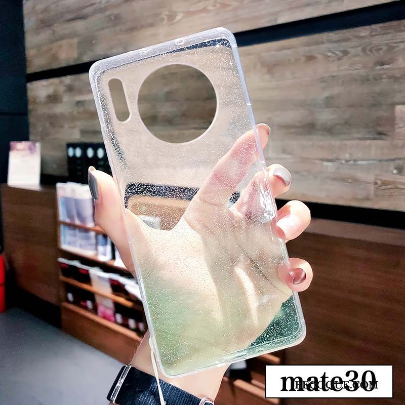 Huawei Mate 30 Coque Créatif Tout Compris Silicone Incassable Marque De Tendance Transparent