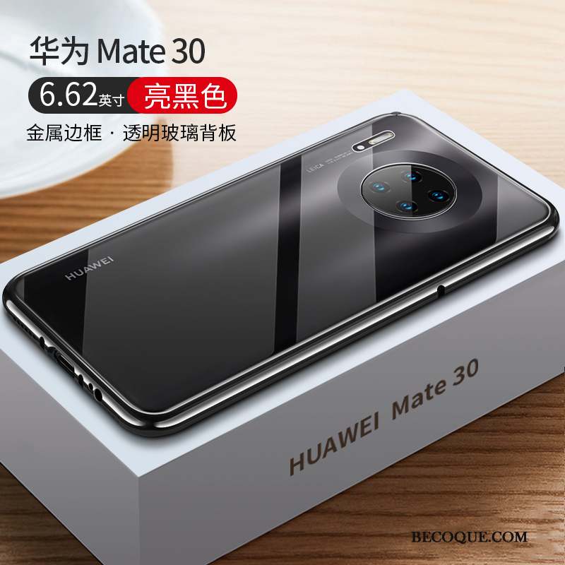 Huawei Mate 30 Coque Marque De Tendance Tout Compris Rouge Border Incassable Protection