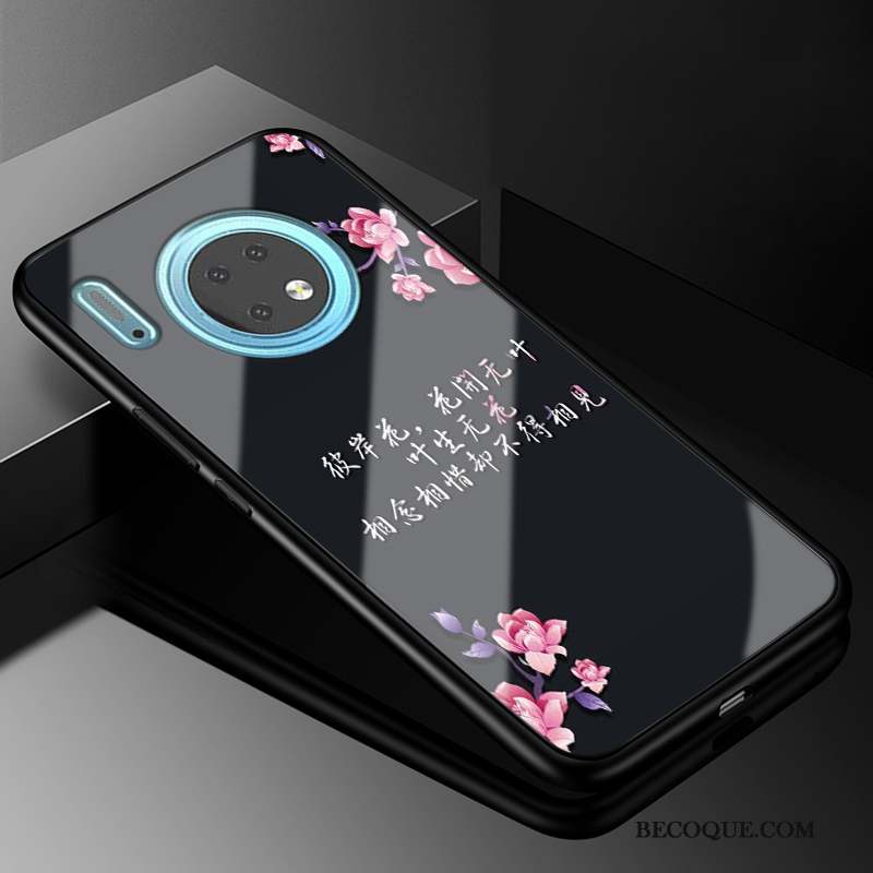 Huawei Mate 30 Coque Étui Incassable Silicone Tout Compris Verre Protection