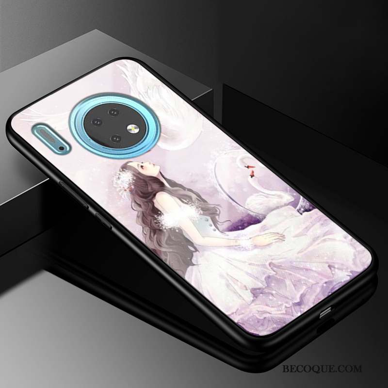 Huawei Mate 30 Coque Étui Incassable Silicone Tout Compris Verre Protection