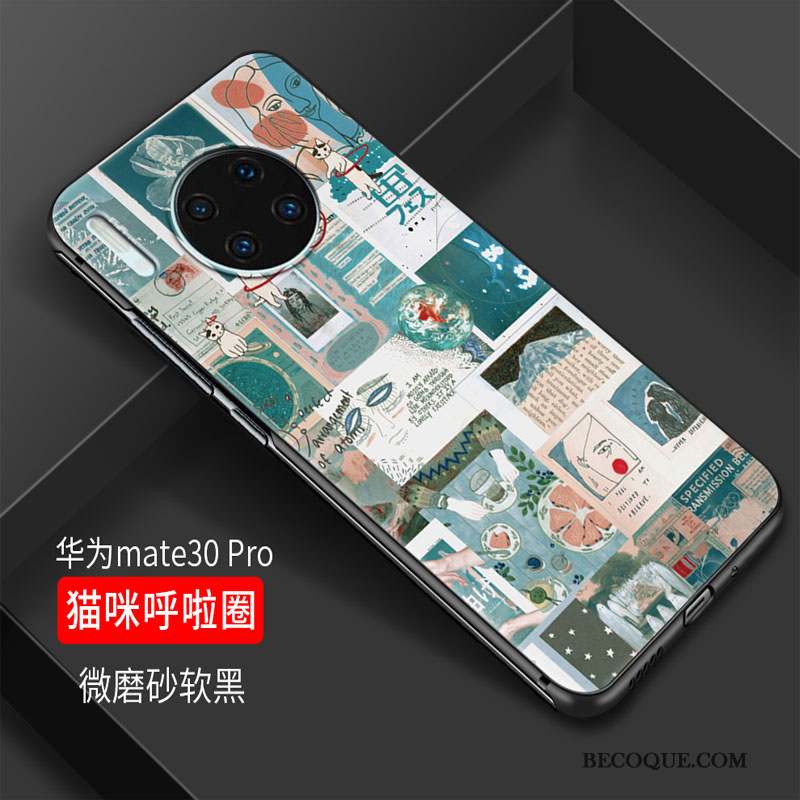 Huawei Mate 30 Fluide Doux Frais Petit Étui Tout Compris Coque De Téléphone