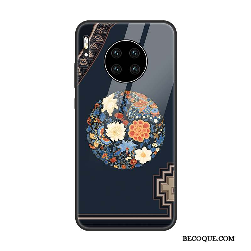 Huawei Mate 30 Nouveau Tendance Style Chinois Coque De Téléphone Palais Vintage