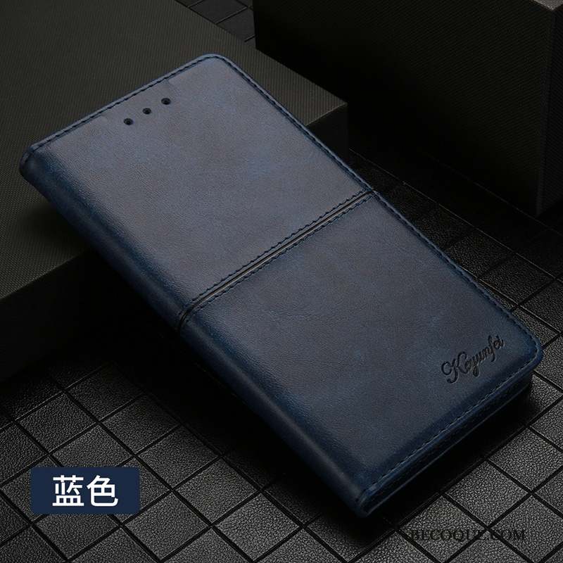 Huawei Mate 30 Pro Carte Business Coque De Téléphone Étui En Cuir Clamshell Protection