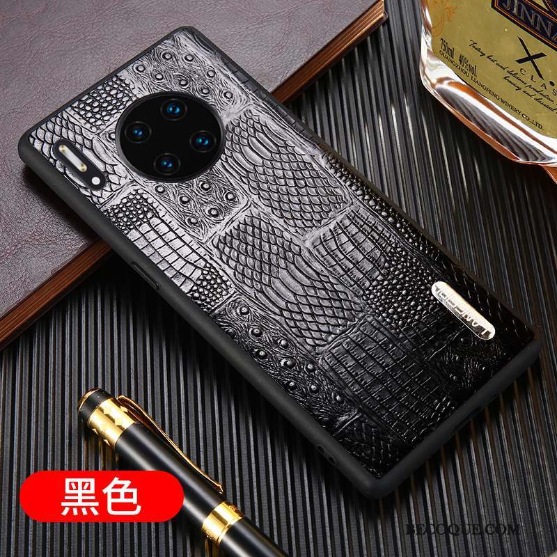 Huawei Mate 30 Pro Coque Business Luxe Cuir Incassable Nouveau Tout Compris