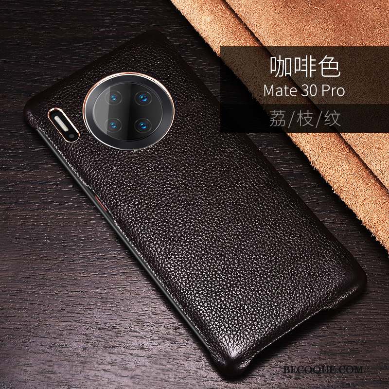 Huawei Mate 30 Pro Coque De Téléphone Très Mince Protection Étui En Cuir Nouveau Personnalité