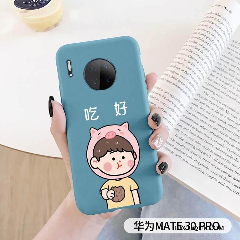 Huawei Mate 30 Pro Coque Très Mince Créatif Charmant Fluide Doux Simple Tout Compris