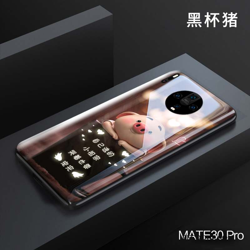Huawei Mate 30 Pro Coque Verre Incassable Charmant Tout Compris Nouveau Rouge