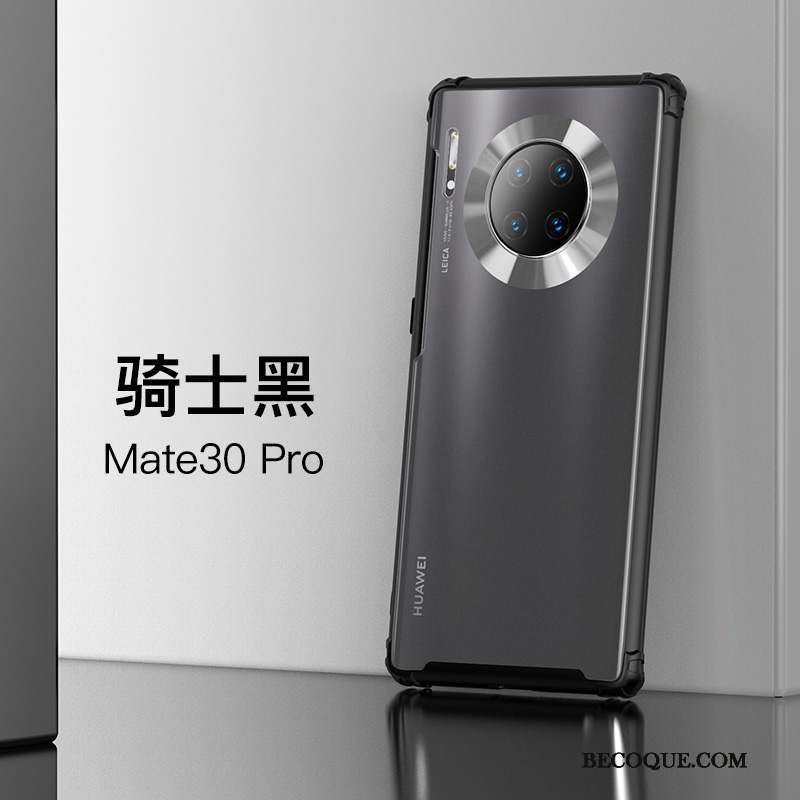 Huawei Mate 30 Pro Nouveau Très Mince Luxe Fluide Doux Vert Coque