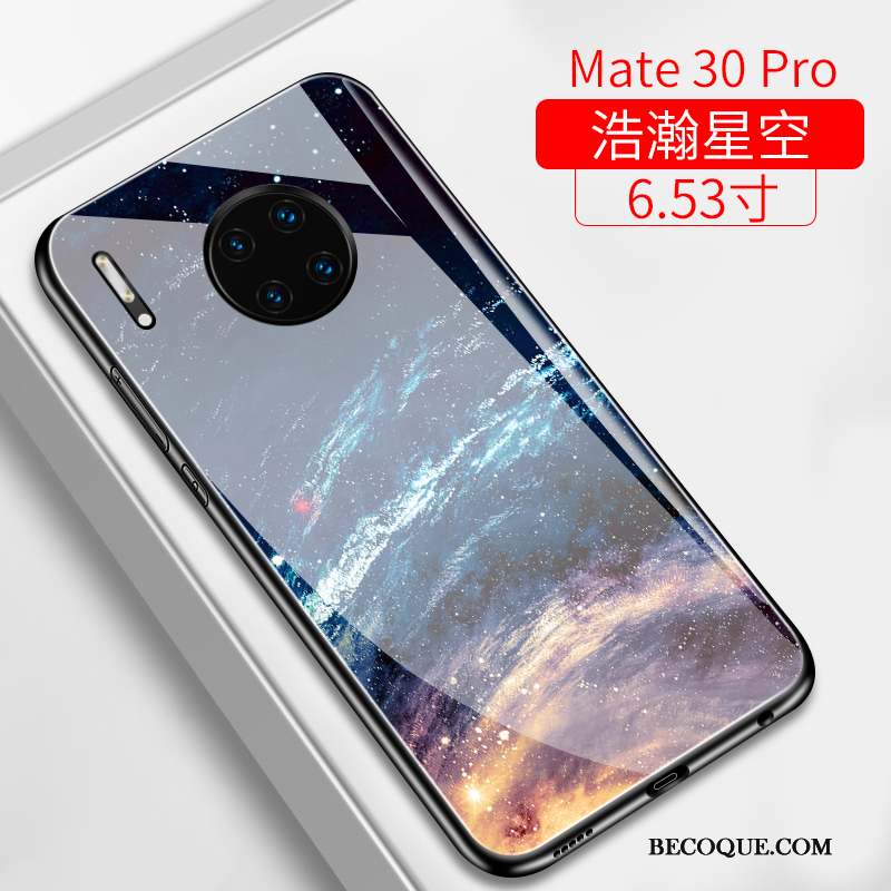 Huawei Mate 30 Pro Très Mince Incassable Net Rouge Difficile Coque De Téléphone Personnalité