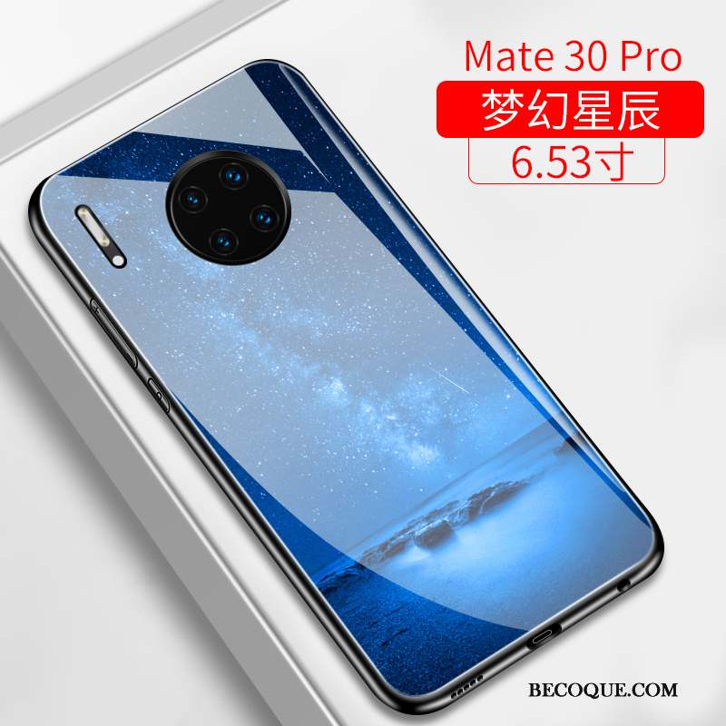 Huawei Mate 30 Pro Très Mince Incassable Net Rouge Difficile Coque De Téléphone Personnalité