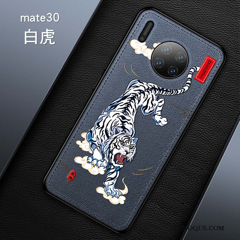 Huawei Mate 30 Protection Créatif Coque De Téléphone Style Chinois Étui Qualité