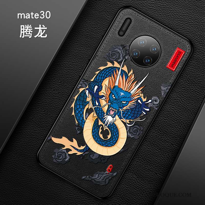 Huawei Mate 30 Protection Créatif Coque De Téléphone Style Chinois Étui Qualité