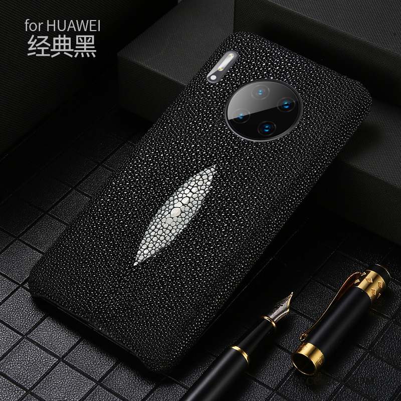 Huawei Mate 30 Protection Personnalisé Coque Classic Nouveau Noir