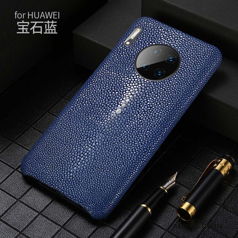 Huawei Mate 30 Protection Personnalisé Coque Classic Nouveau Noir