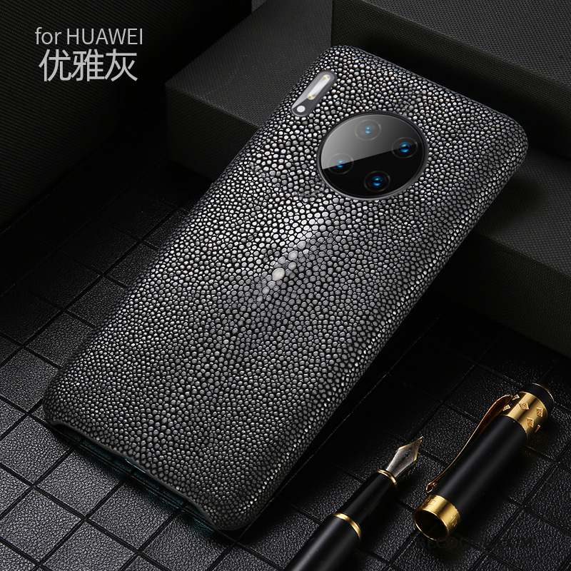 Huawei Mate 30 Protection Personnalisé Coque Classic Nouveau Noir