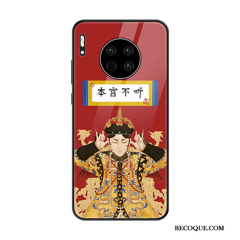 Huawei Mate 30 Tendance Style Chinois Amoureux Coque Palais Personnalité