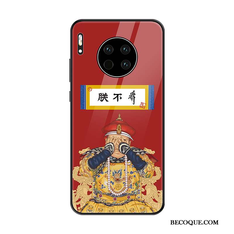 Huawei Mate 30 Tendance Style Chinois Amoureux Coque Palais Personnalité