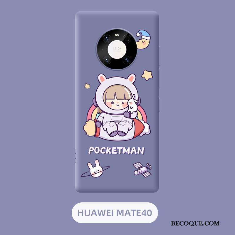 Huawei Mate 40 Dessin Animé Nouveau Amoureux Coque De Téléphone Tendance