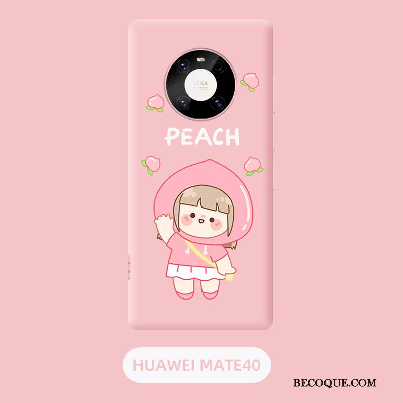 Huawei Mate 40 Dessin Animé Nouveau Amoureux Coque De Téléphone Tendance