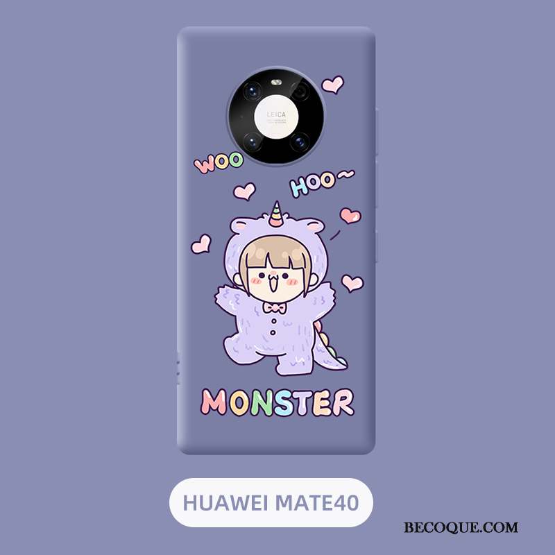 Huawei Mate 40 Dessin Animé Nouveau Amoureux Coque De Téléphone Tendance