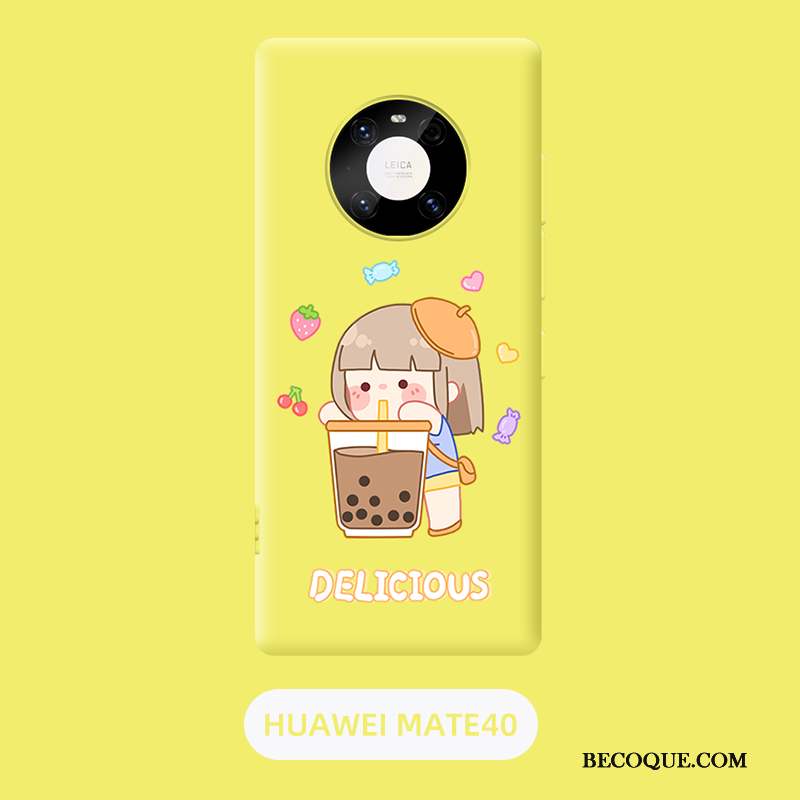 Huawei Mate 40 Dessin Animé Nouveau Amoureux Coque De Téléphone Tendance