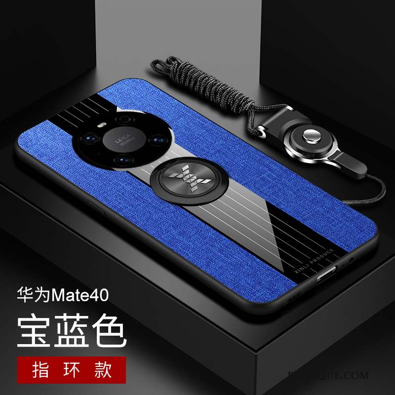 Huawei Mate 40 Nouveau Tout Compris Silicone Rouge Tendance Coque De Téléphone