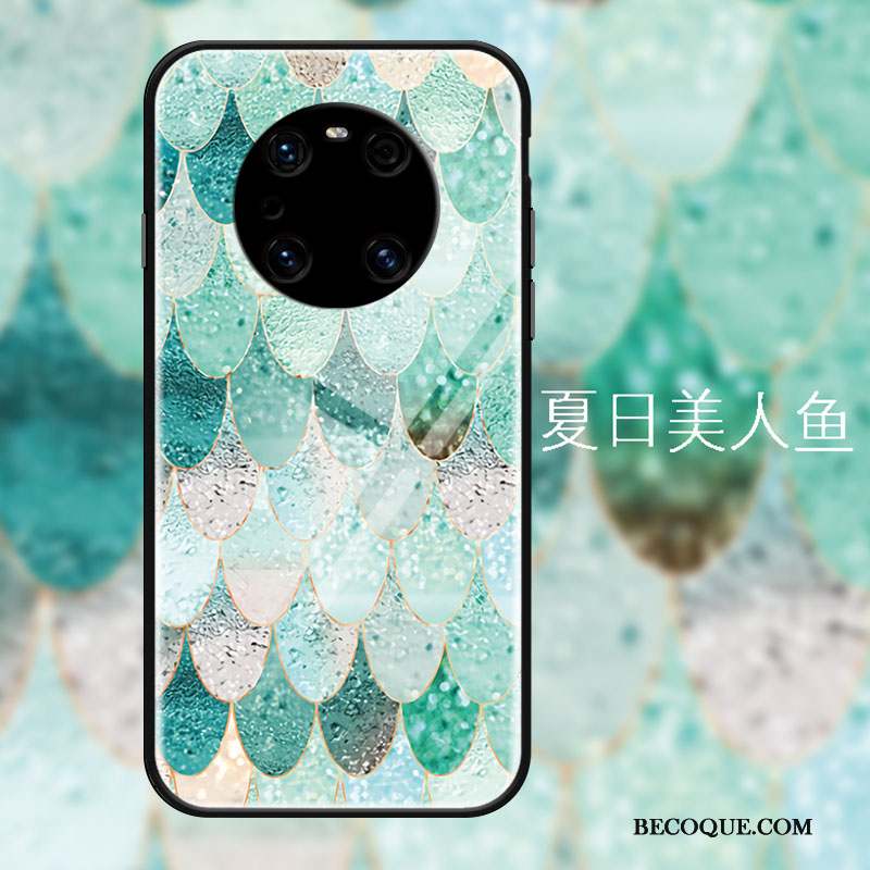 Huawei Mate 40 Pro Coque De Téléphone Incassable Luxe Verre Frais Tout Compris