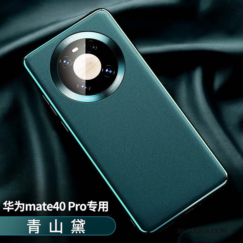 Huawei Mate 40 Pro Coque De Téléphone Protection Vert Amoureux Créatif Incassable