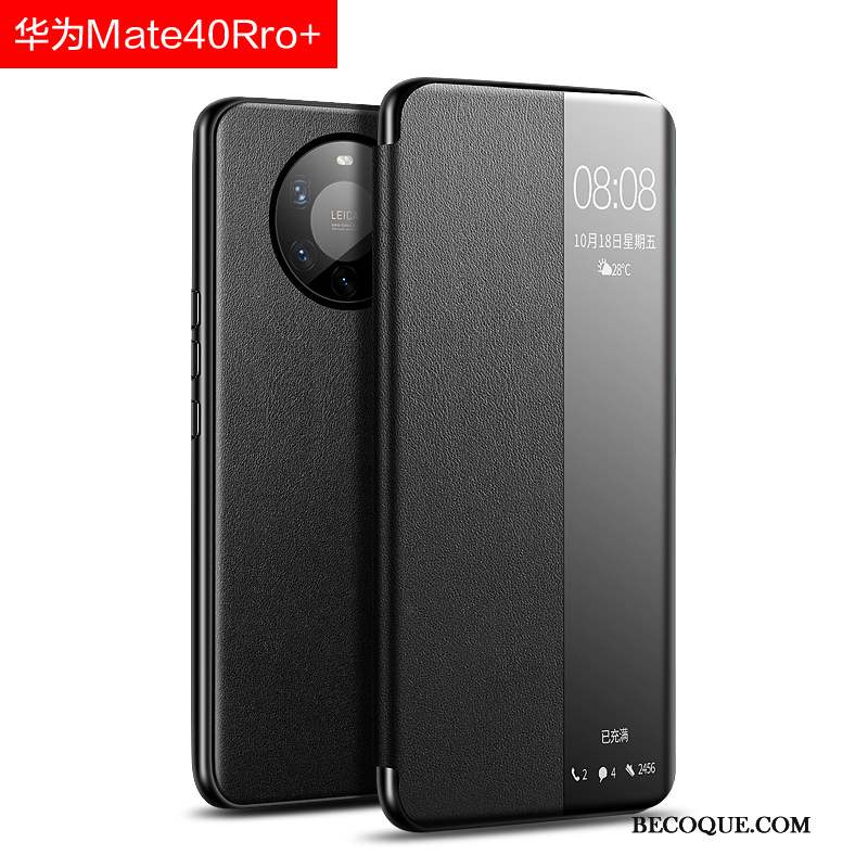 Huawei Mate 40 Pro+ Coque De Téléphone Violet Silicone Protection Dormance Étui