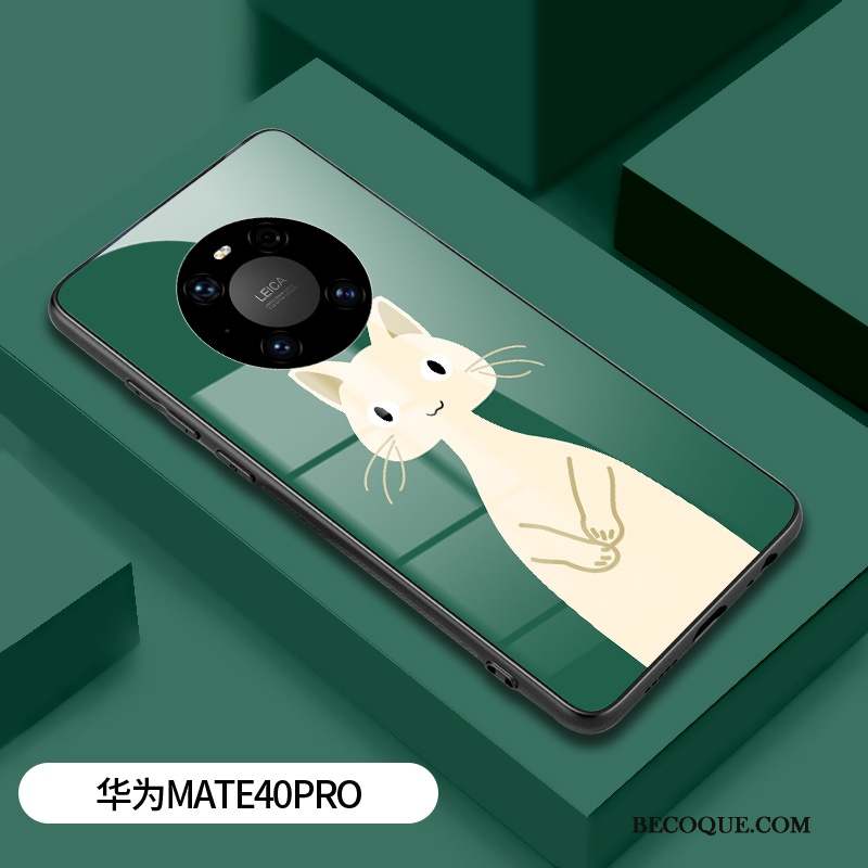 Huawei Mate 40 Pro Coque De Téléphone Étui Nouveau Tout Compris Miroir Silicone