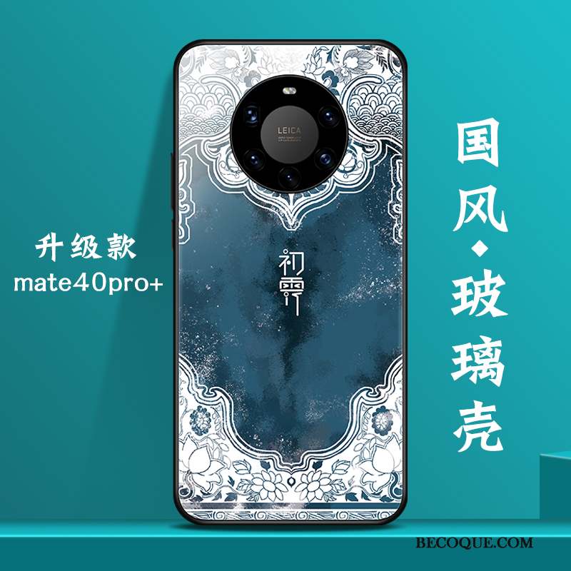 Huawei Mate 40 Pro+ Coque Personnalité Verre Créatif Nouveau Tendance Net Rouge