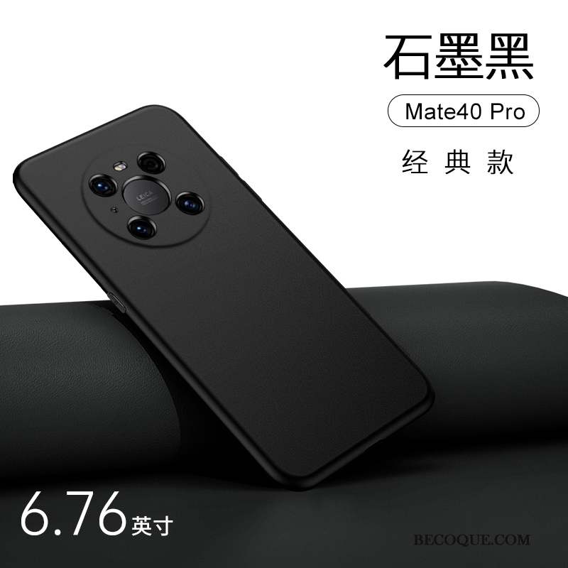 Huawei Mate 40 Pro Coque Silicone Étui À Bord Nouveau Anneau