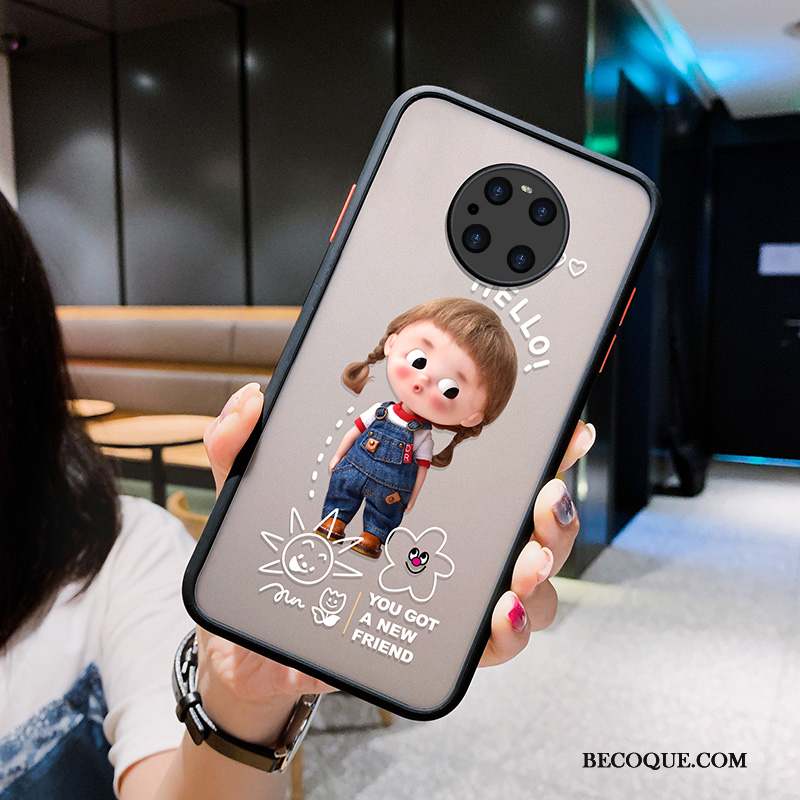 Huawei Mate 40 Pro Dessin Animé Personnalité Rouge Coque Étui Nouveau