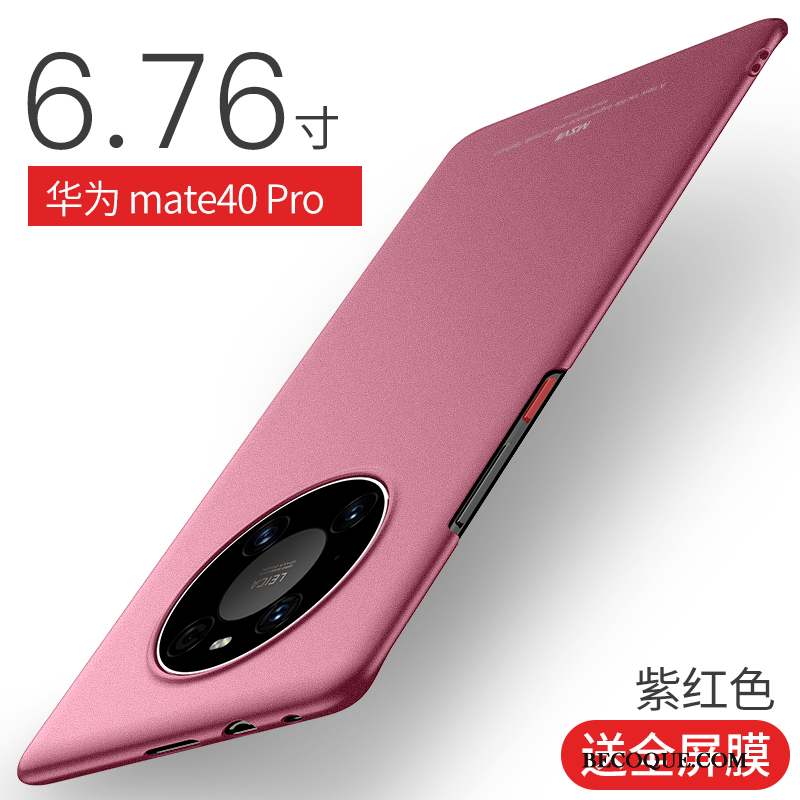 Huawei Mate 40 Pro Délavé En Daim Étui Nouveau Coque De Téléphone Protection Personnalité