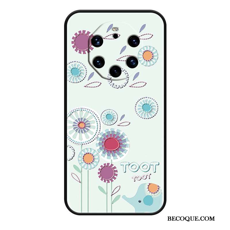 Huawei Mate 40 Rs Protection Étui Coque De Téléphone Ornements Suspendus Grand Dessin Animé