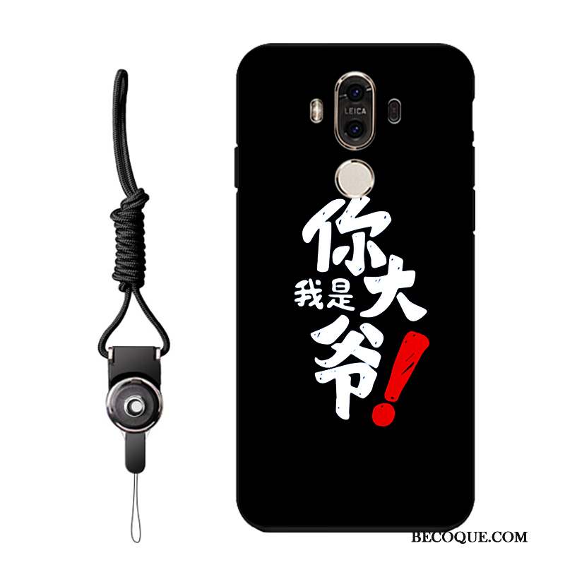 Huawei Mate 8 Gaufrage Noir Créatif Protection Coque De Téléphone Tendance