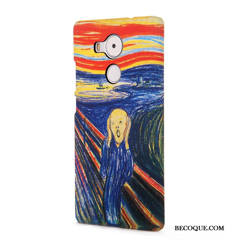 Huawei Mate 8 Jaune Gaufrage Coque De Téléphone Abstrait Pivoine Art