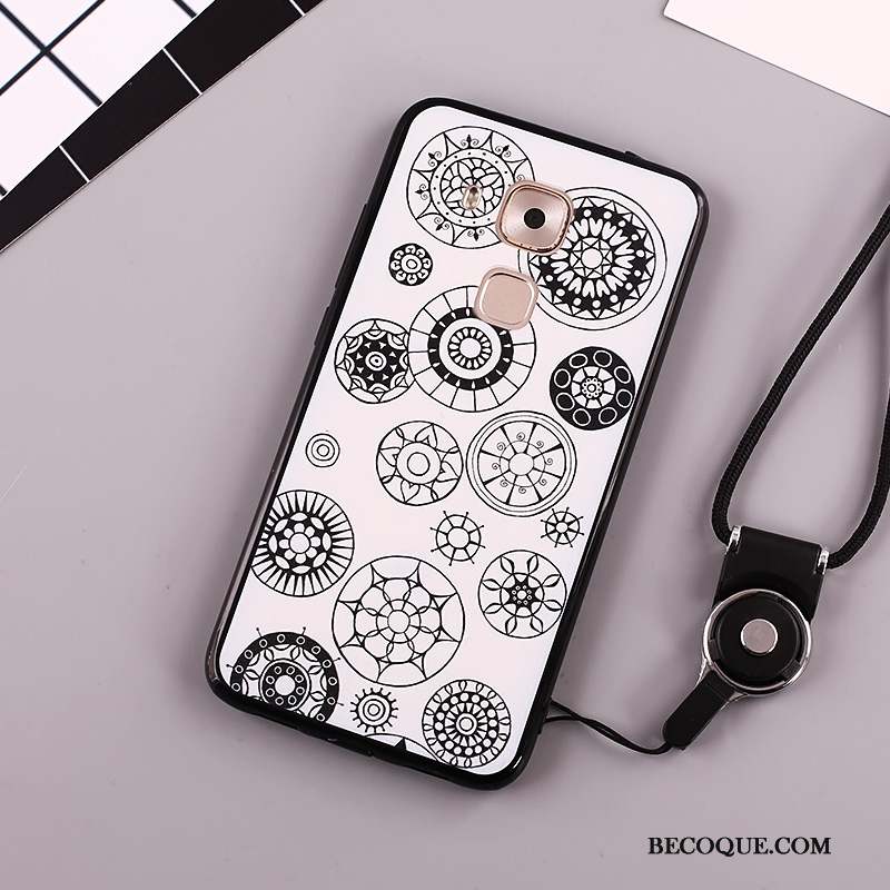 Huawei Mate 8 Peinture Coque De Téléphone Protection Incassable Étui Ornements Suspendus