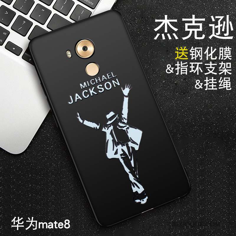 Huawei Mate 8 Protection Gaufrage Ornements Suspendus Silicone Coque De Téléphone Étui