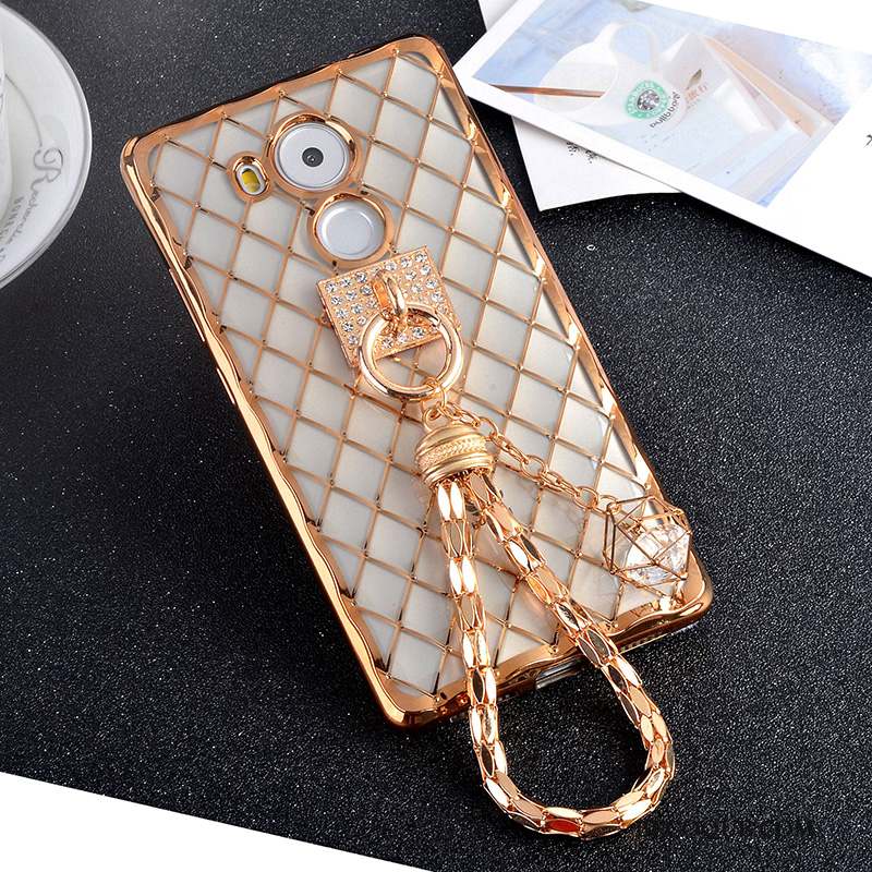 Huawei Mate 8 Strass Fluide Doux Coque De Téléphone Silicone Incassable Support