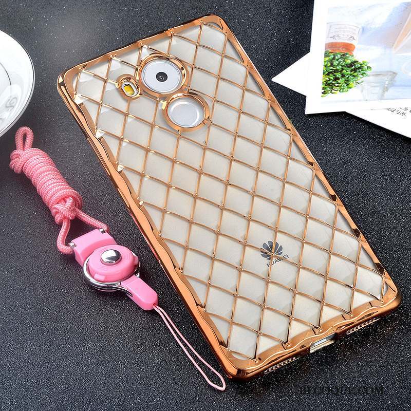 Huawei Mate 8 Strass Fluide Doux Coque De Téléphone Silicone Incassable Support