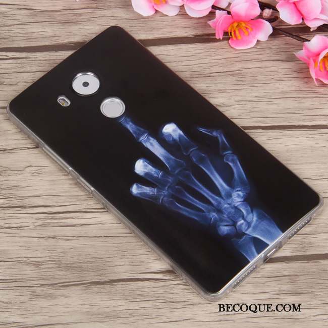 Huawei Mate 8 Téléphone Portable Gaufrage Dessin Animé Étui Coque Fluide Doux