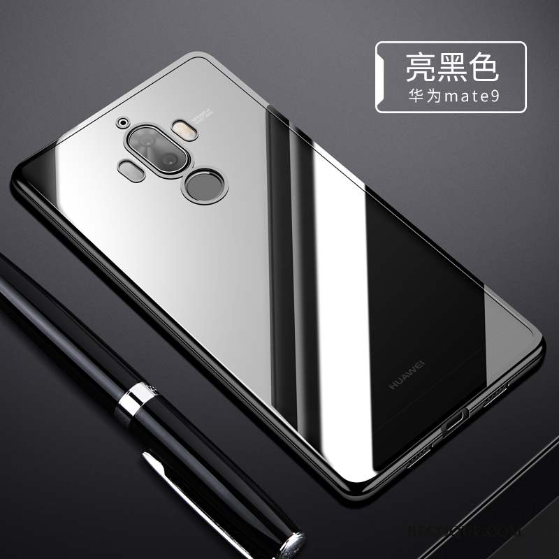 Huawei Mate 9 Argent Coque Tendance Étui Protection Silicone