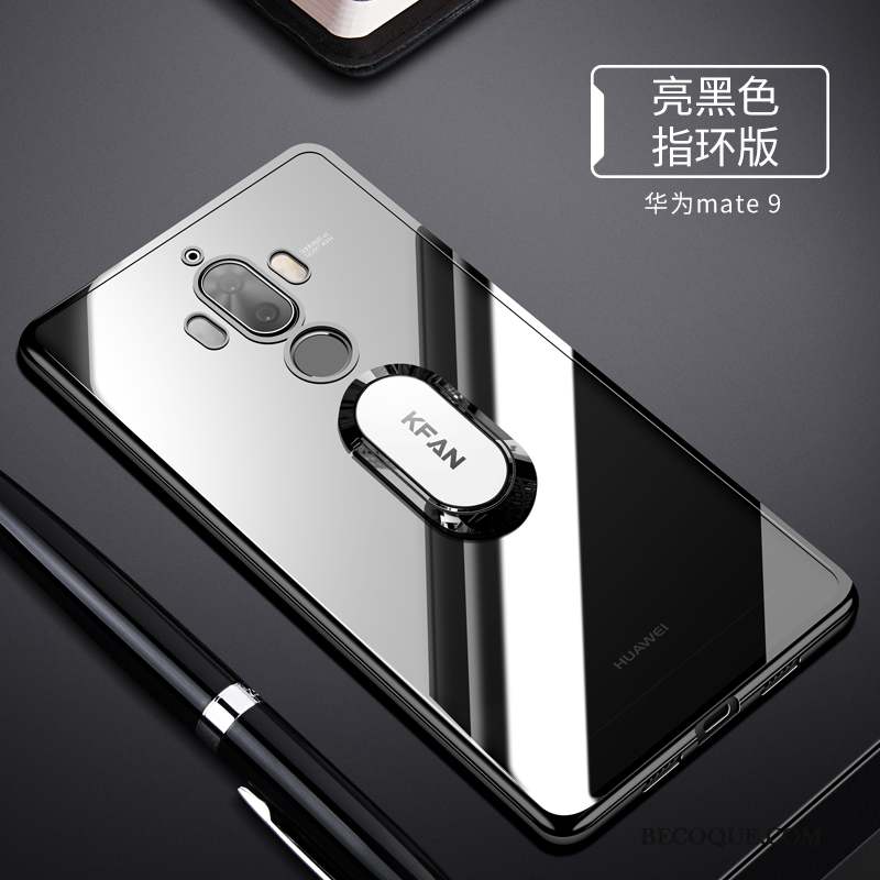 Huawei Mate 9 Argent Coque Tendance Étui Protection Silicone